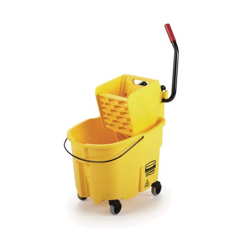 [SP*00014724] RT - BW-D1232-40-YE CHAMP YELLOW MOP BUCKET / WRINGER COMBO 40 QT